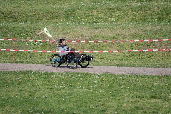 Spezialradmesse 2019 in Germersheim - ICE Trikes Ebike Parcours